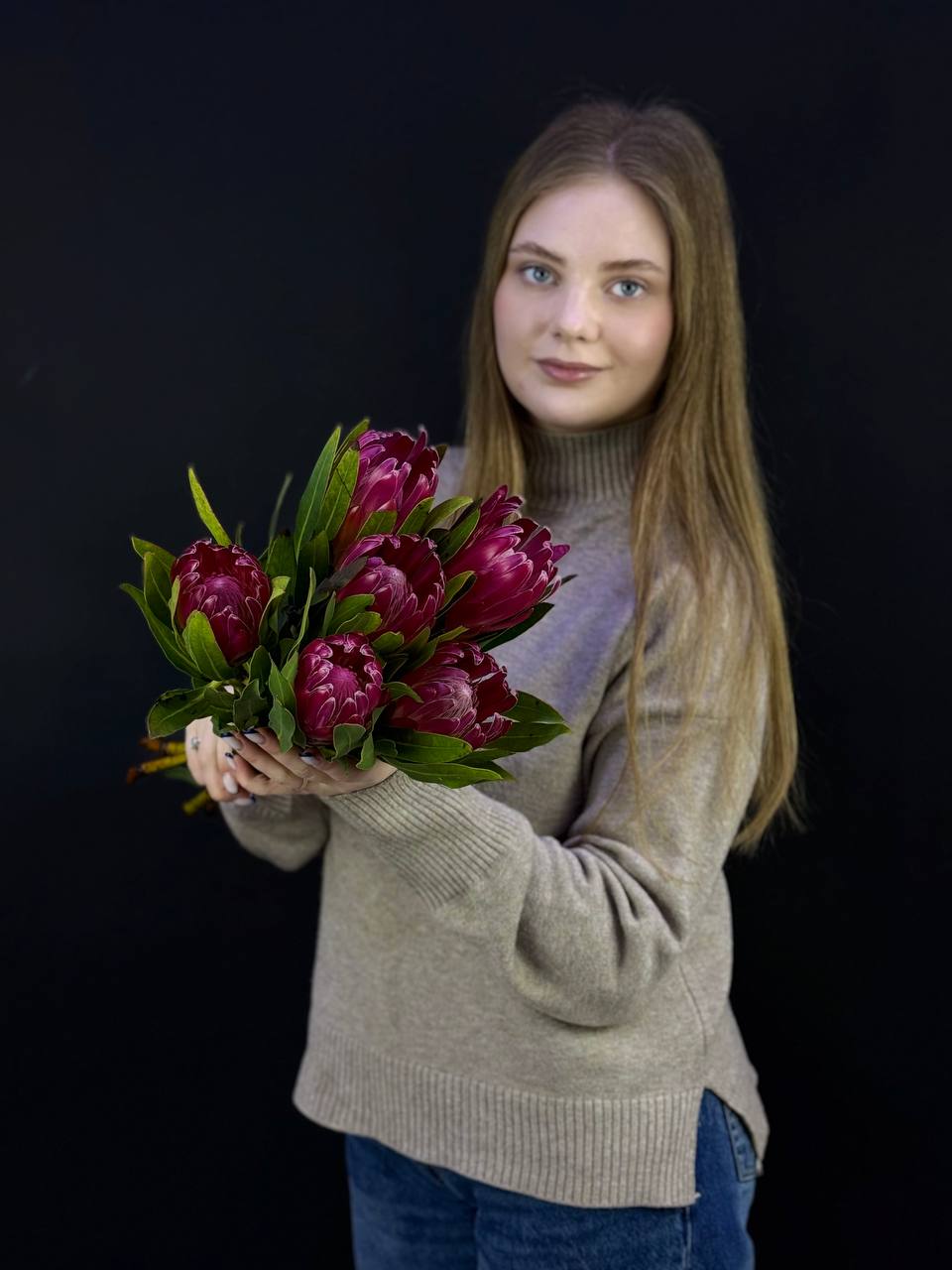 Букет из протеи