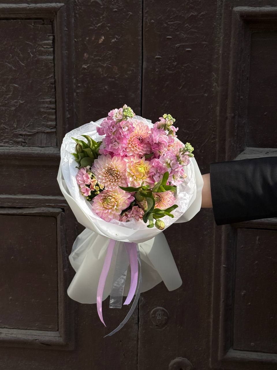 Букет очарование георгинов 🌸