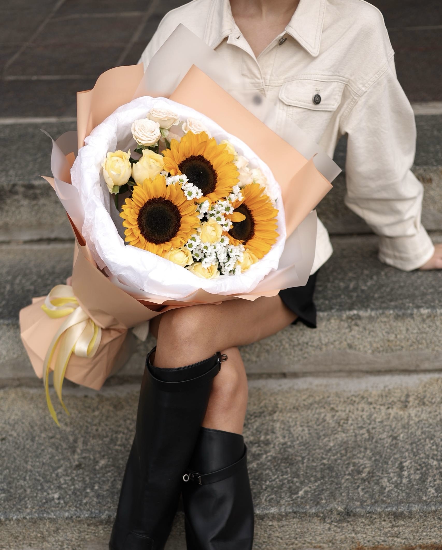 Букет солнечные лучи 🌻